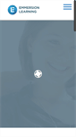Mobile Screenshot of emmersionlearning.com